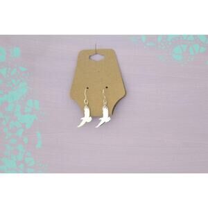 Sterling Silver Flying Eagle Earrings, Flying Eagle Earrings